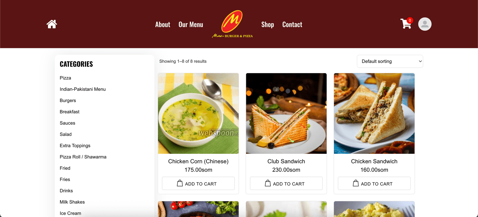 MacBurger.kg — Restaurant Platform